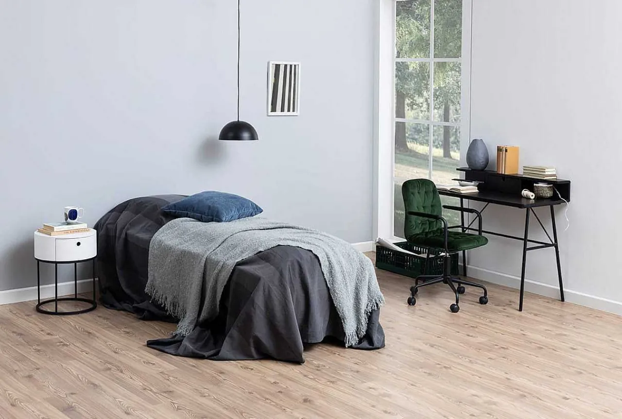 mutoni scandi Nachttisch Parinton Weiss 40> Schlafzimmer