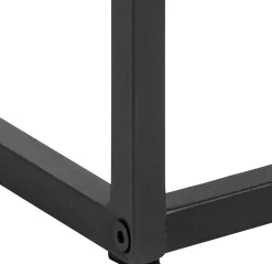mutoni scandi Nachttisch Randall Glas Schwarz 40X35><noscript><img width=