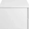 mutoni scandi Nachttisch Rognonas Weiss 37X32> Schlafzimmer