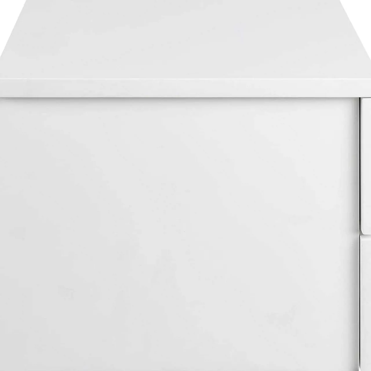 mutoni scandi Nachttisch Rognonas Weiss 37X32> Schlafzimmer