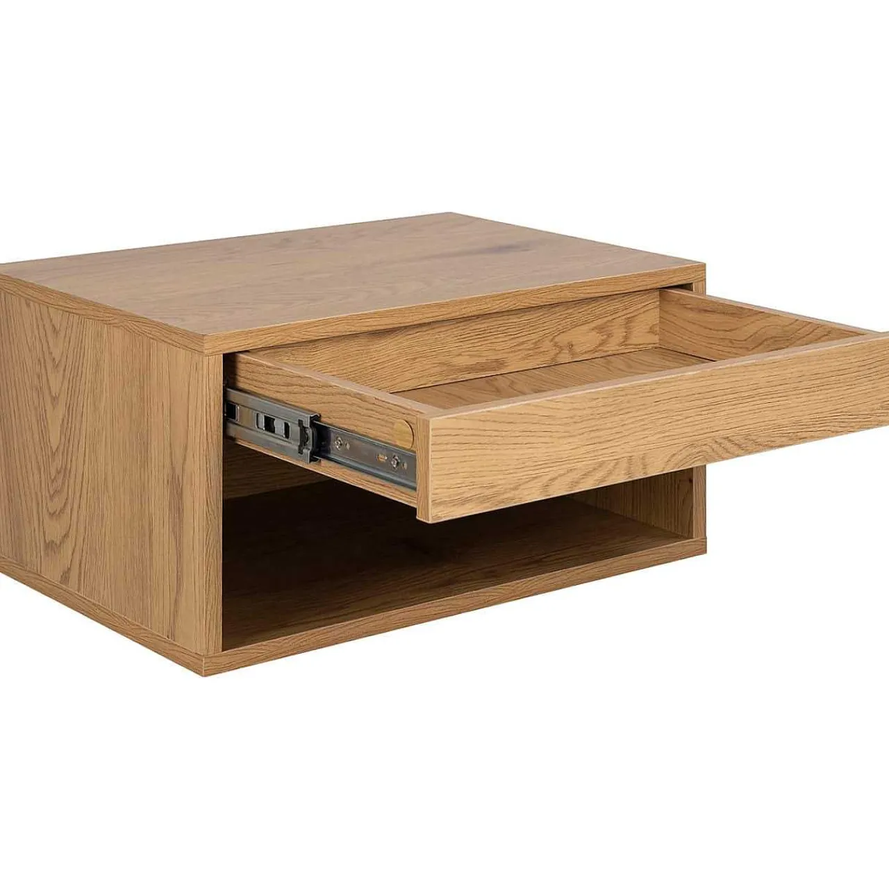 mutoni scandi Nachttisch Vezins Natur 50X35> Schlafzimmer