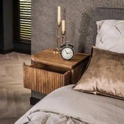 mutoni industrial Nachttisch Wave L/R Mango Sand (2Er-Set)><noscript><img width=