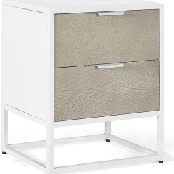 mutoni inspiration Nachttisch Weiss 50X60><noscript><img width=