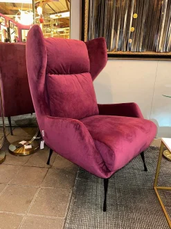 mutoni prime Ohrensessel Arinn Rot> Ohrensessel