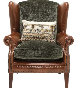 tetrad Ohrensessel Constable Coco Velvet Olive (Inkl. Kissen)> Ohrensessel