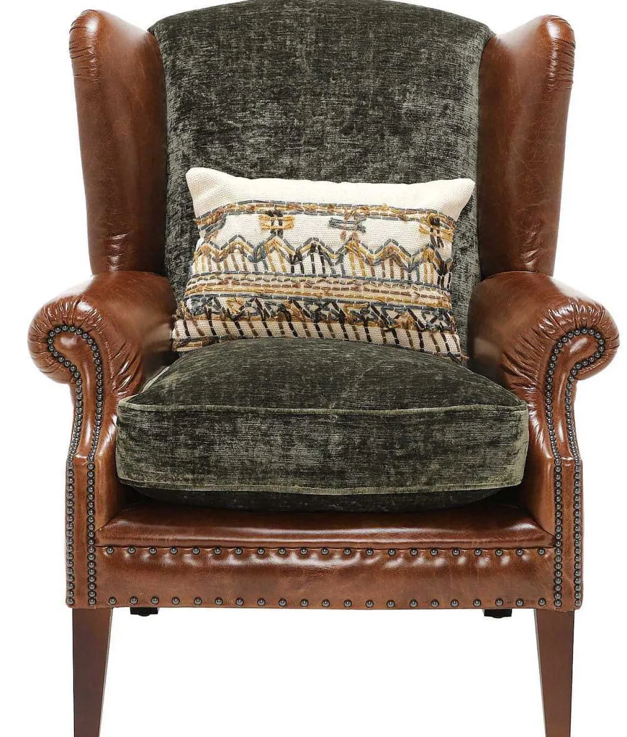 tetrad Ohrensessel Constable Coco Velvet Olive (Inkl. Kissen)> Ohrensessel