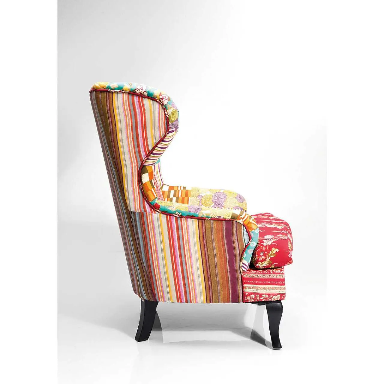 KARE Design Ohrensessel Patchwork Red> Ohrensessel