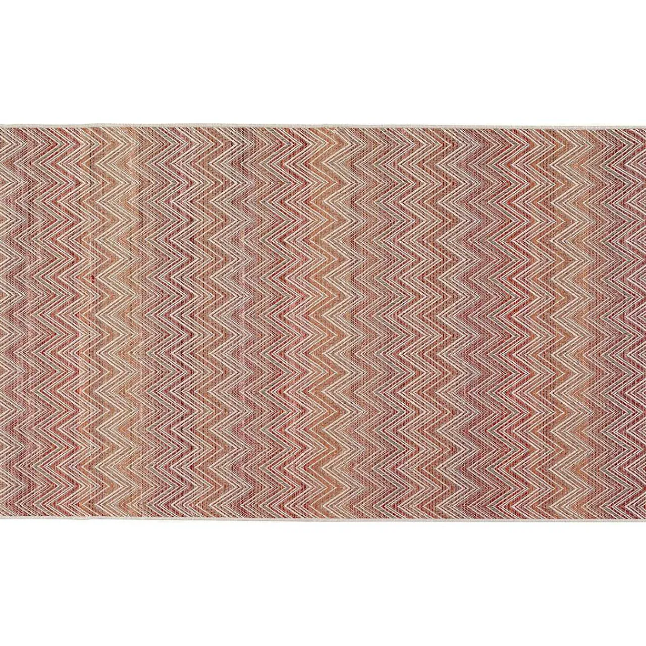 KARE Design Outdoor Teppich Zigzag Rot 160X230> Outdoorteppiche