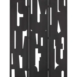 mutoni living Paravent Merel Schwarz 170X120><noscript><img width=