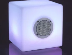 mutoni lifestyle Pe Speaker-Wurfel Led Lampe 20X20><noscript><img width=