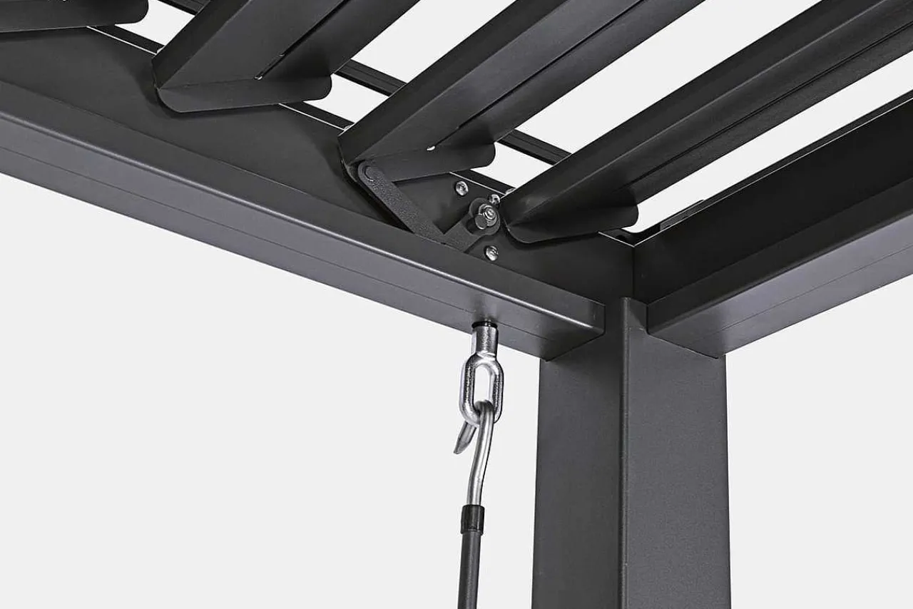 mutoni lifestyle Pergola Pacific 300X300 Anthrazit> Pavillons Und Gartenzelte