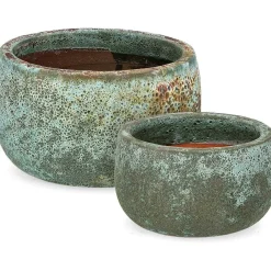 mutoni lifestyle Pflanzentopf Duyen Grun (2Er-Set)><noscript><img width=