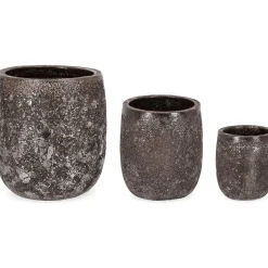 mutoni lifestyle Pflanzentopf Duyen Rusty Hoch (3Er-Set)> Gartenvasen Und Pflanzkübel