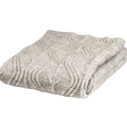 mutoni living Plaid Dali Wolle Beige 130X170> Tagesdecken & Plaids