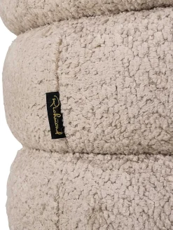 Richmond Interiors Pouf Adele Nature Rund 50> Hocker