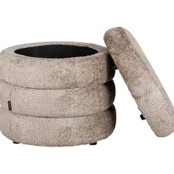 Richmond Interiors Pouf Adele Nature Rund 50><noscript><img width=