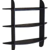 mutoni lifestyle Regal Westwood Schwarz 100X100> Arbeitszimmer