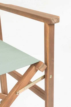 mutoni lifestyle Regiestuhl Noemi Akazienholz Salbeigrun><noscript><img width=