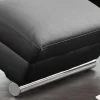 mutoni casual Relaxliege Kunstleder Schwarz> Relaxliegen