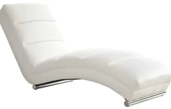 mutoni casual Relaxliege Kunstleder Weiss 170> Relaxliegen