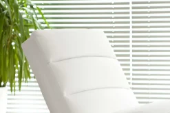 mutoni casual Relaxliege Kunstleder Weiss 170><noscript><img width=