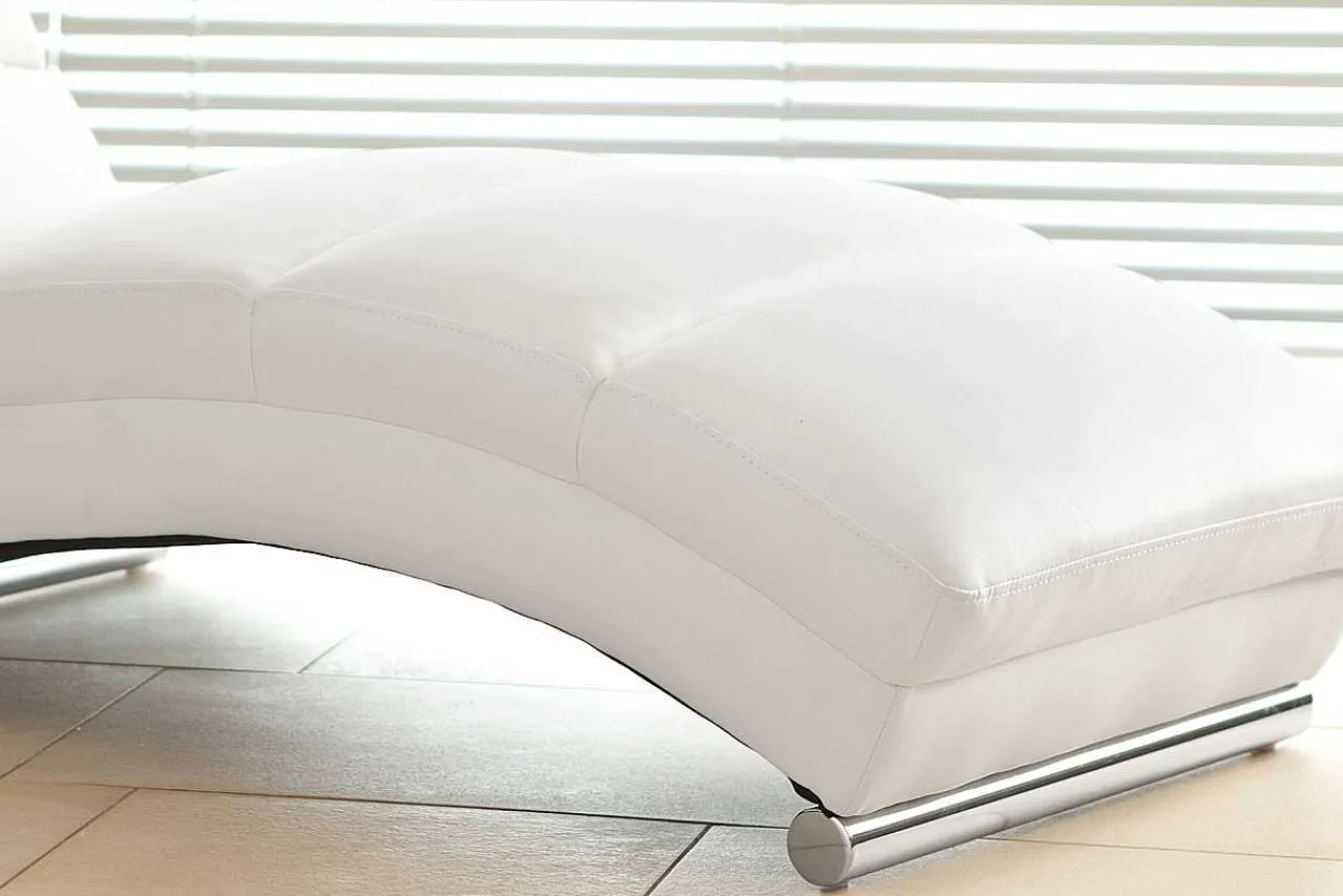 mutoni casual Relaxliege Kunstleder Weiss 170> Relaxliegen