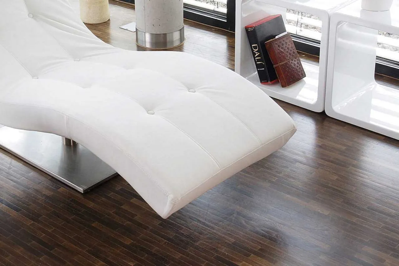 mutoni casual Relaxliege Kunstleder Weiss> Relaxliegen