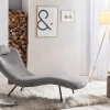 mutoni casual Relaxliege Texturstoff Hellgrau> Relaxliegen