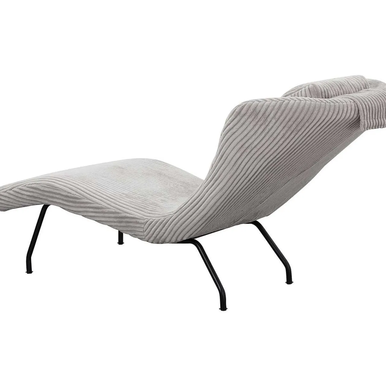 mutoni casual Relaxliege Texturstoff Hellgrau> Relaxliegen