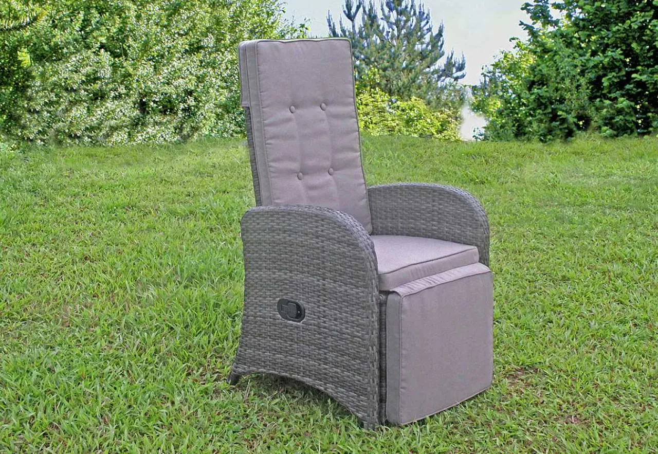 mutoni pleasure Relaxsessel Salerno Grau> Gartensessel