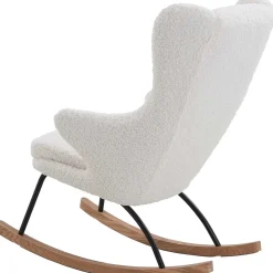 mutoni casual Schaukelstuhl Teddyfell Weiss><noscript><img width=
