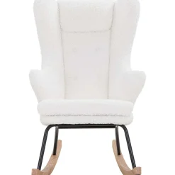 mutoni casual Schaukelstuhl Teddyfell Weiss><noscript><img width=