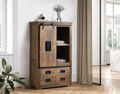 mutoni inspiration Schrank Acia Akazienholz Natur 90X150><noscript><img width=