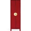 mutoni inspiration Schrank Luna Mangoholz Rot 60X180> Schränke