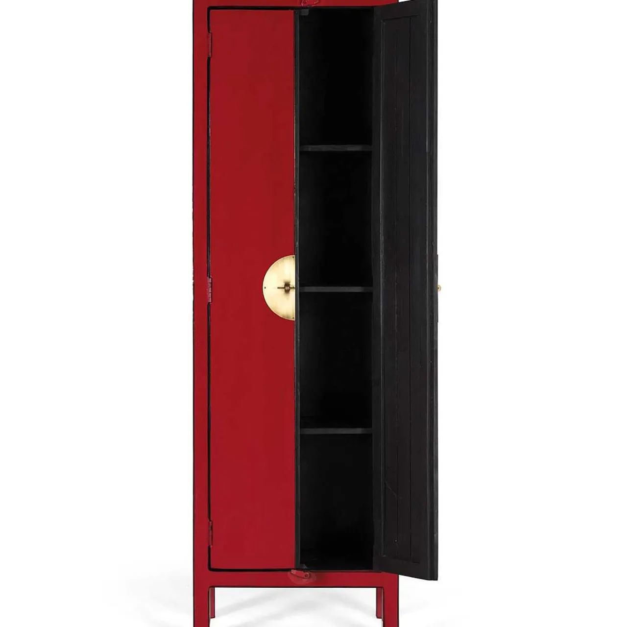 mutoni inspiration Schrank Luna Mangoholz Rot 60X180> Schränke