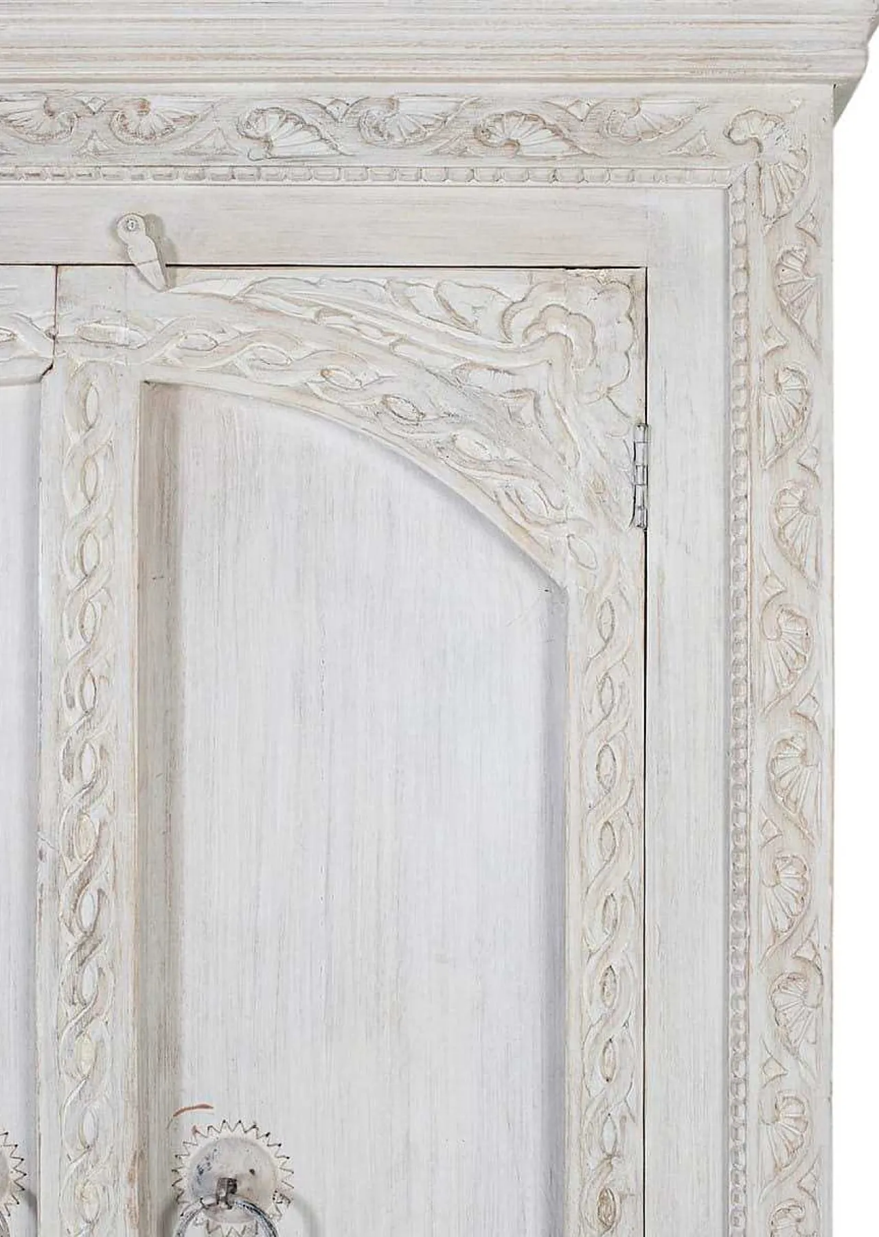 mutoni inspiration Schrank Mangoholz Antikweiss 101X182> Schränke