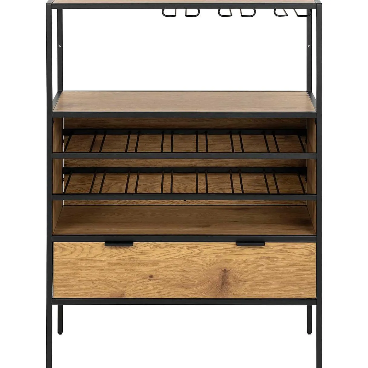 mutoni scandi Schrank Multiple Bronx Metall Braun 105> Barschränke & Bartheken