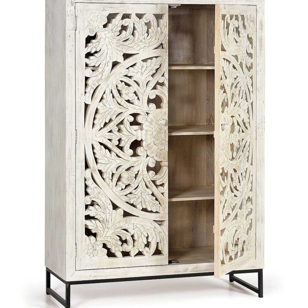mutoni inspiration Schrank Mykonos Mango Vintage Weiss 110X160> Highboards
