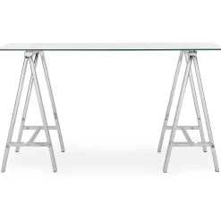 mutoni lifestyle Schreibtisch Alchimia Chrom 140X70> Bürotische