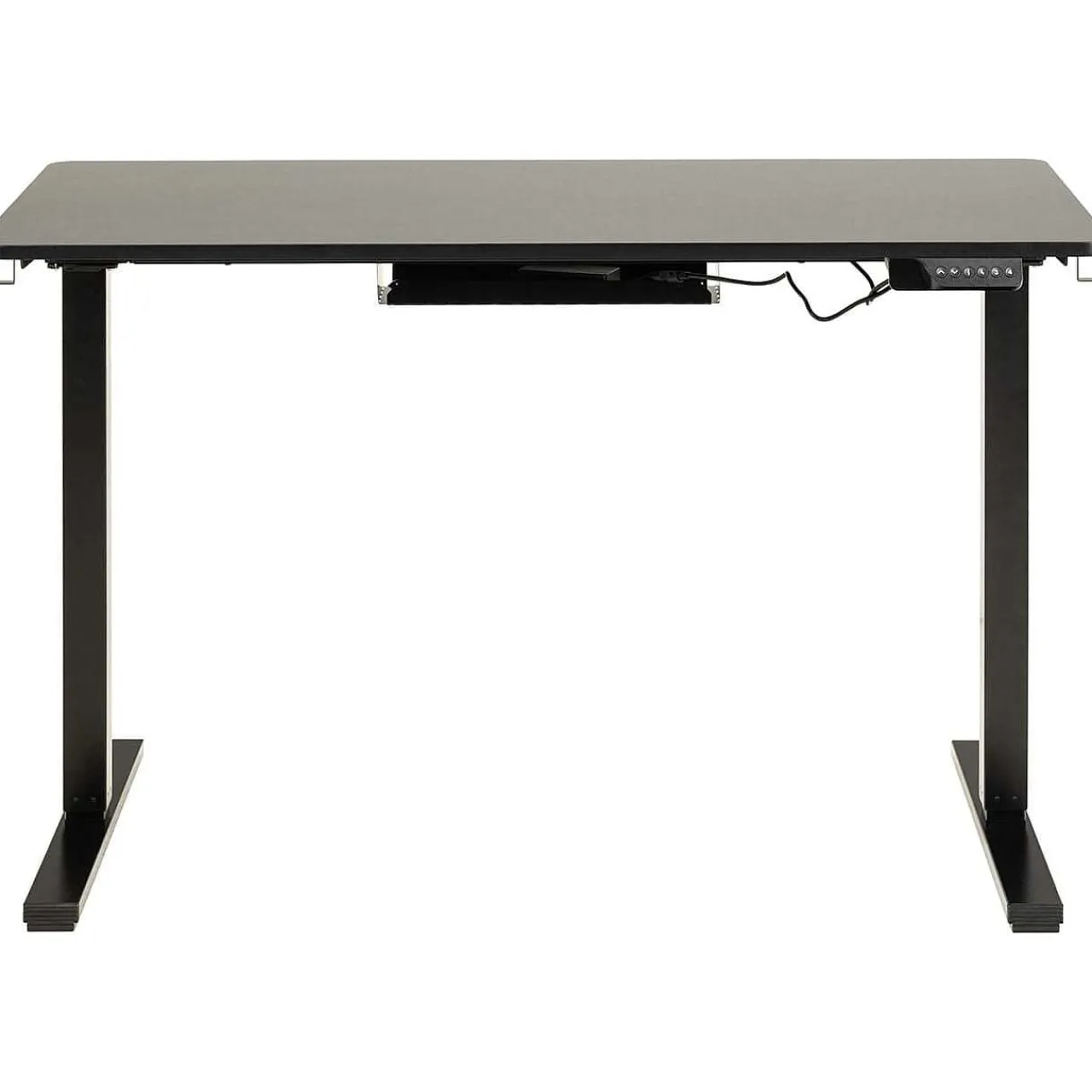 mutoni scandi Schreibtisch Caledonia Schwarz Hohenverstellbar 120> Bürotische