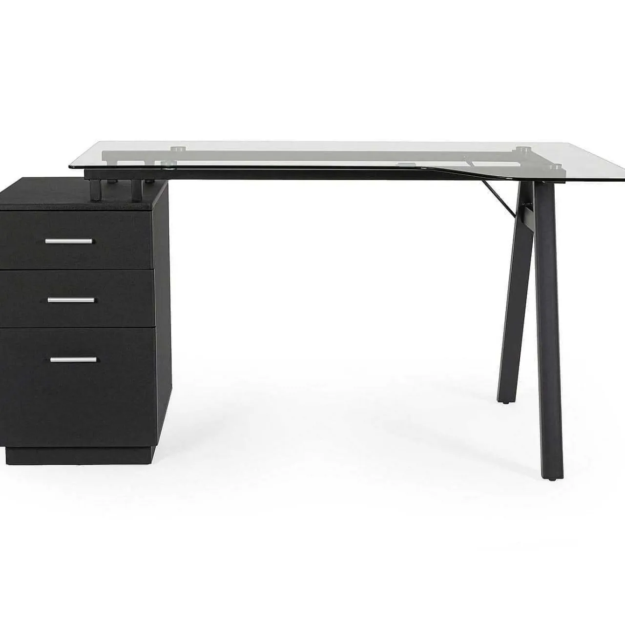 mutoni lifestyle Schreibtisch Charlie Schwarz 150X80> Bürotische
