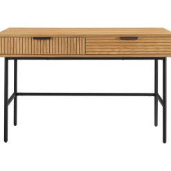 mutoni casual Schreibtisch Flubna Natur Schwarz 120><noscript><img width=