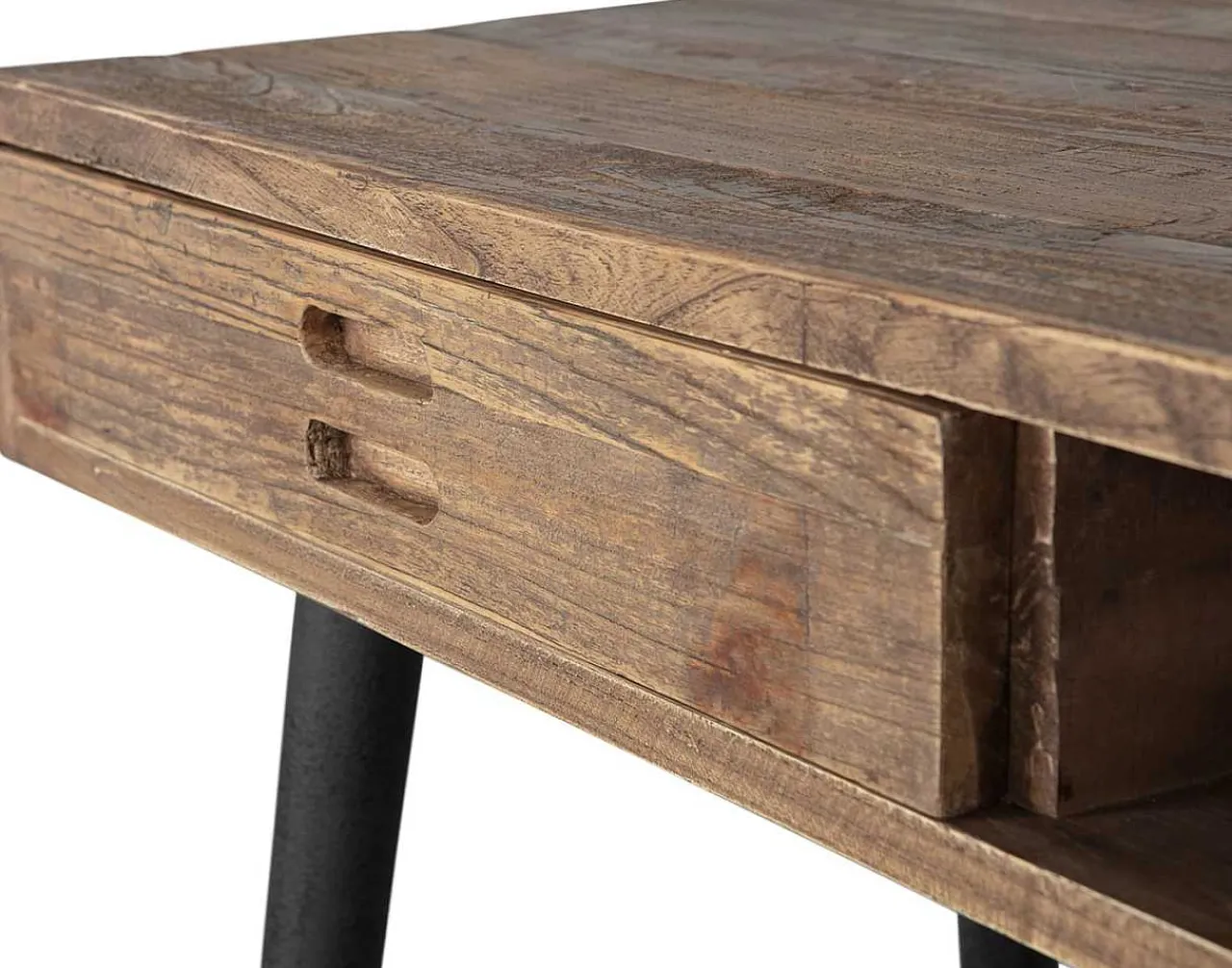 mutoni living Schreibtisch Maddox Recyclingholz Natur 110X50> Bürotische