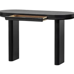 mutoni living Schreibtisch Mael Furnier Schwarz 120> Bürotische