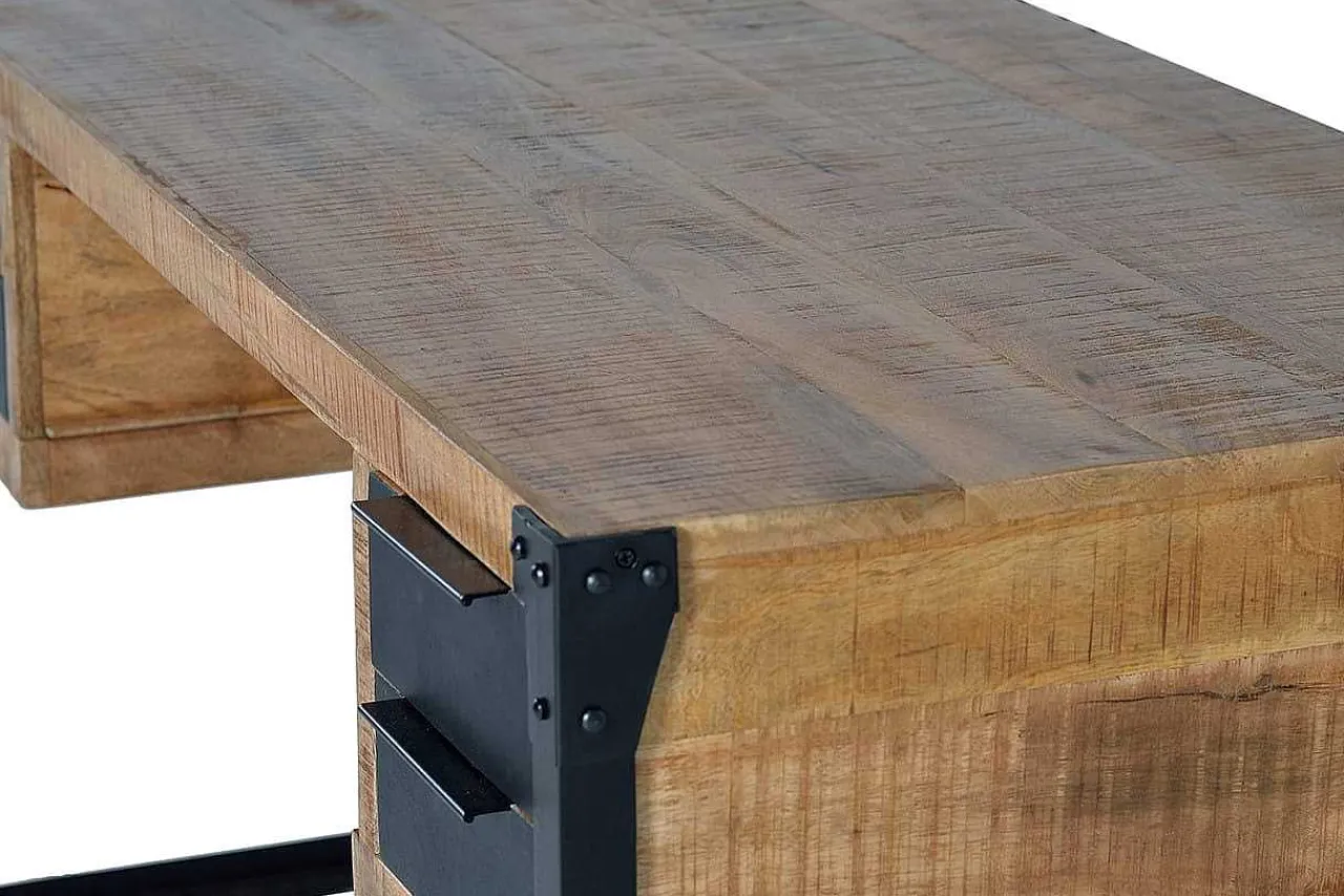 mutoni inspiration Schreibtisch Mangoholz Natur 135> Bürotische