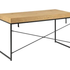 mutoni scandi Schreibtisch Multiple Bronx Natur Schwarz 140><noscript><img width=
