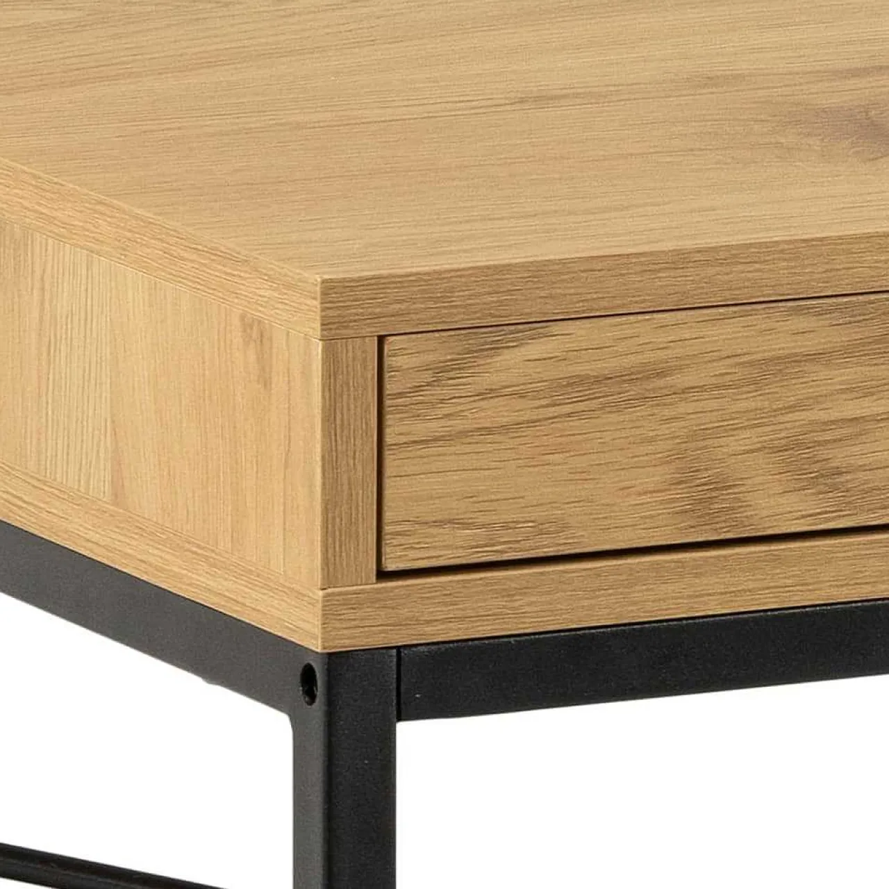 mutoni scandi Schreibtisch Multiple Bronx Natur Schwarz 140> Bürotische
