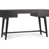 mutoni inspiration Schreibtisch Quadra Palisanderholz Schwarz 132> Bürotische