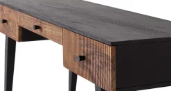 mutoni inspiration Schreibtisch Quadra Palisanderholz Schwarz 132> Bürotische
