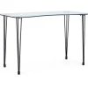 mutoni lifestyle Schreibtisch Rondo Schwarz 120X60> Bürotische